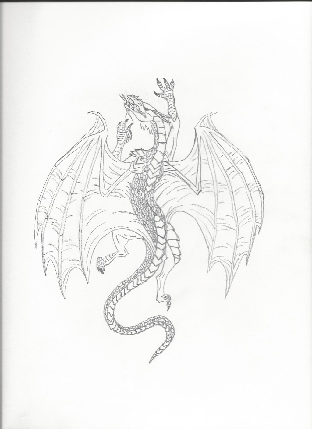 1024x1408 Climbing Dragon By Kinara92