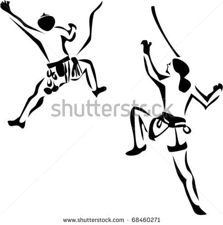 450x454 Rock Climbing Clip Art Clipart Panda