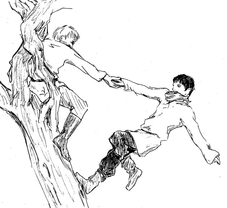 900x825 Tree Climbing By Espinaoscura