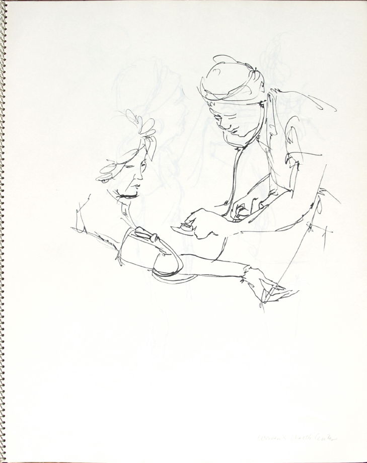 729x920 Women's Health Center, Illustration 8 In The Book Sketchbook