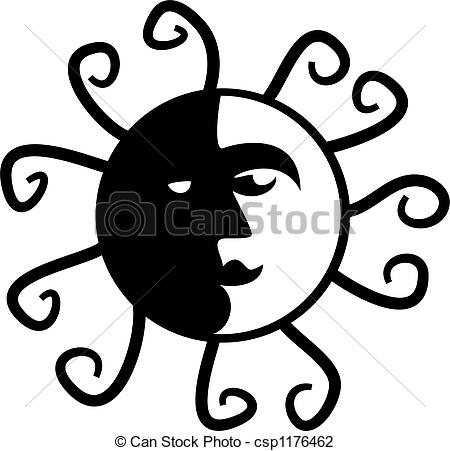 450x451 Simple Black And White Drawings Clipart