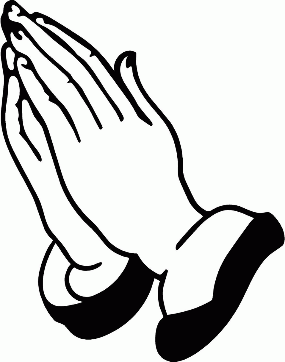 958x1216 Praying Hands Coloring Page Free Many Interesting Cliparts