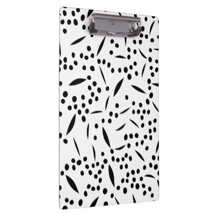 422x422 Modern Black Geometric Line Clipboard Clipboards