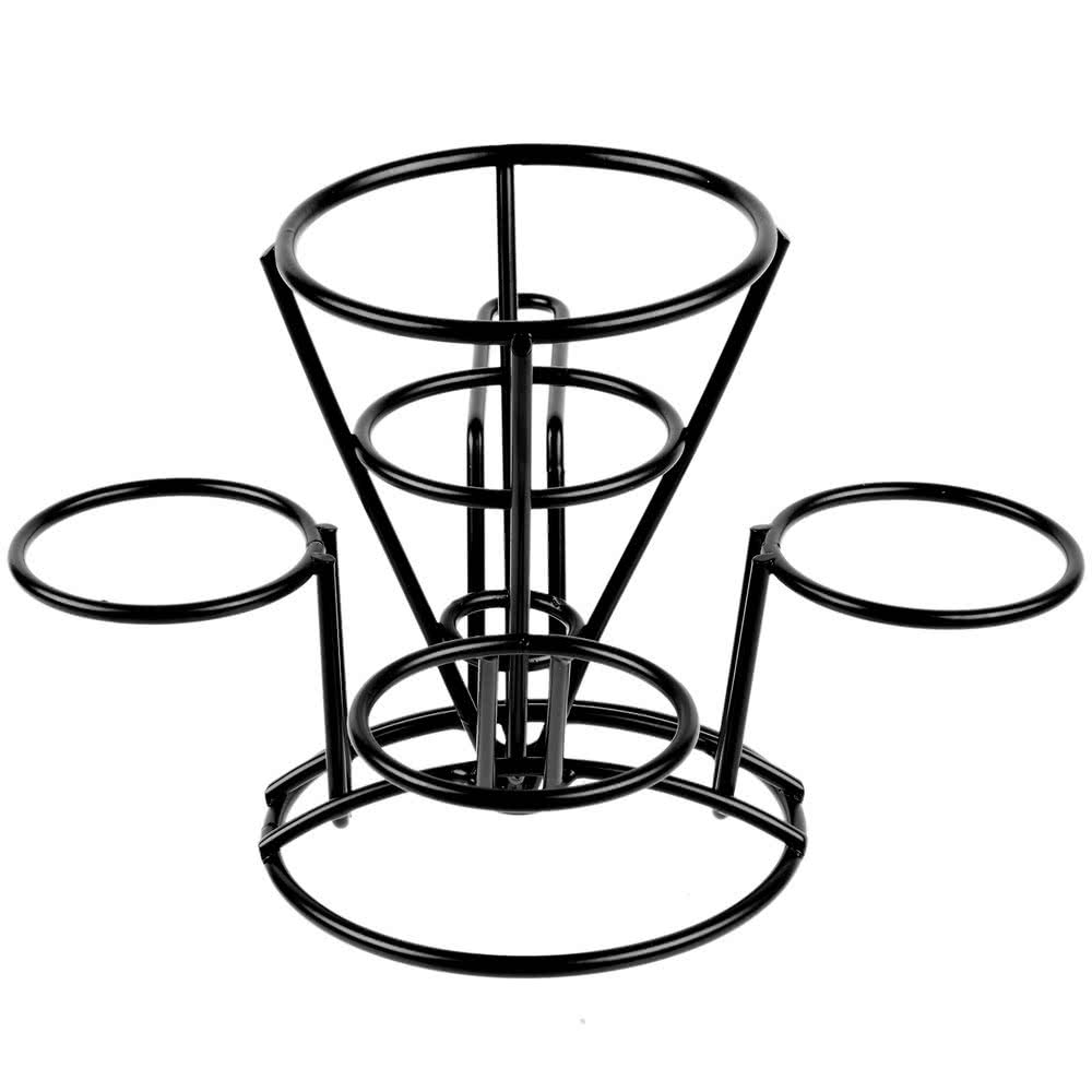 1000x1000 Clipper Mill By Get 4 362803 5 X 7 Black Wire Cone Basket With 3