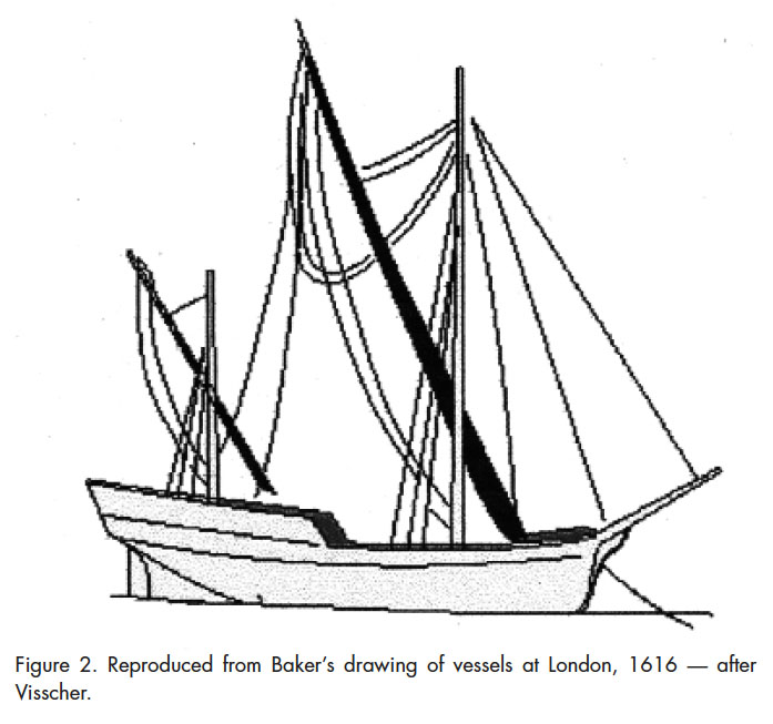 697x653 The Reconstruction Of The Vessel Indeavour Halliday