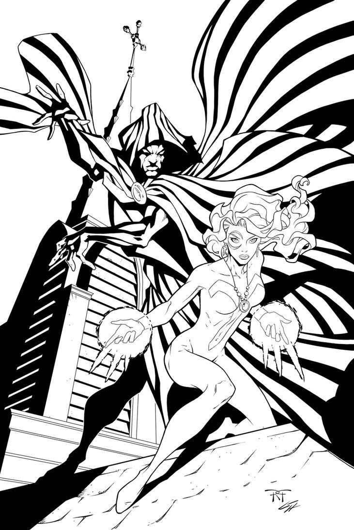 731x1094 Cloak And Dagger Inks By Garryhenderson