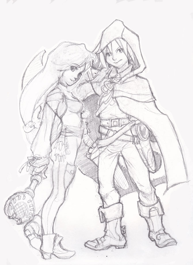 671x922 Final Fantasy 9 Cloak And Dagger By The Z