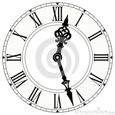 400x400 Best Photos Of Victorian Clock Face Clip Art