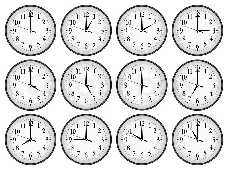 Clock Line Drawing at GetDrawings | Free download