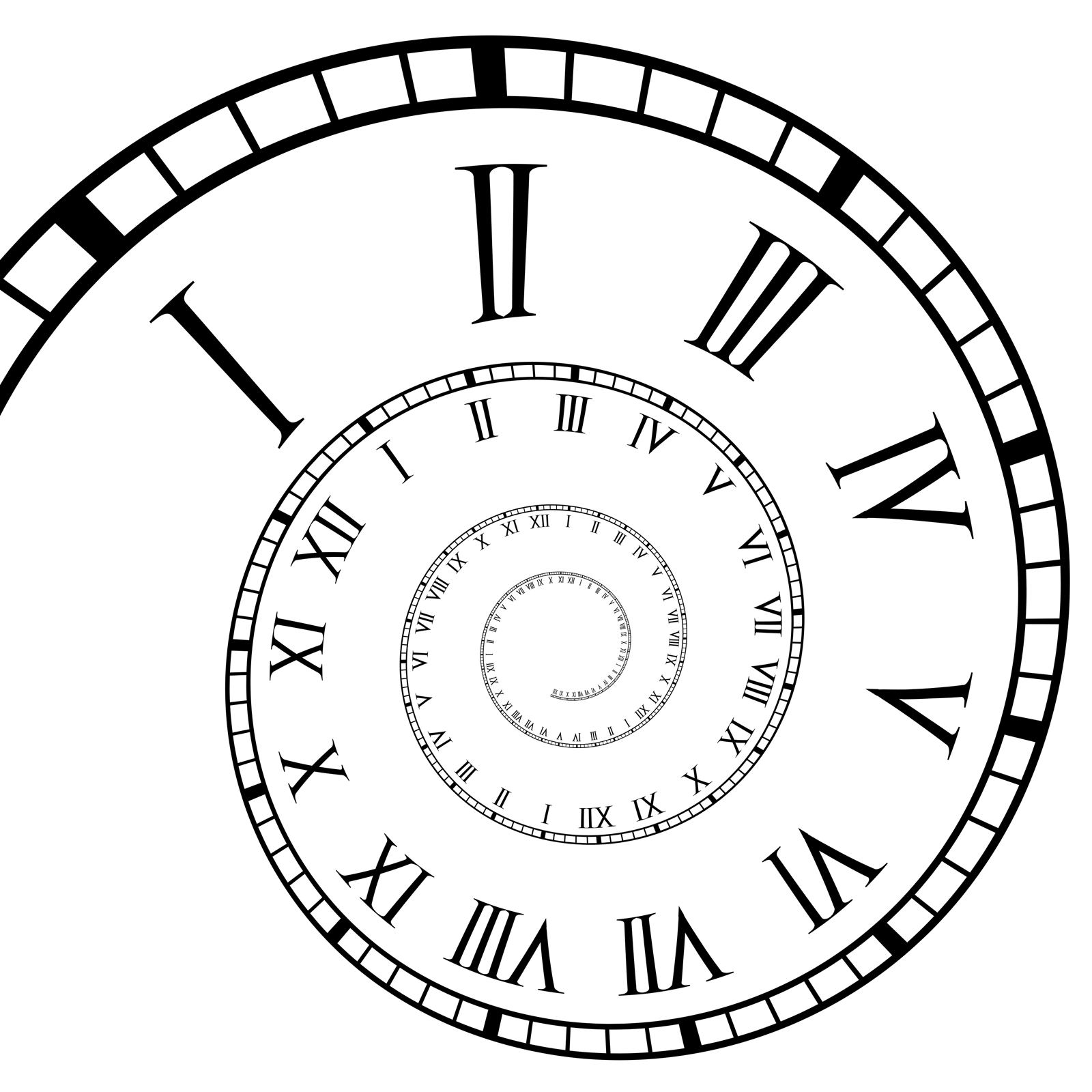 1600x1600 Drawing Time Clock Cool Clock Drawings