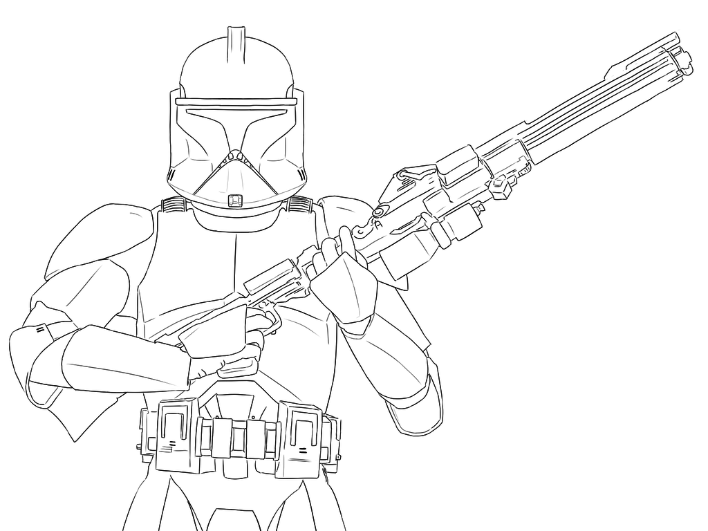 1024x768 Clone Trooper By Tinacoolart
