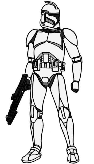 400x700 Phase I Clone Trooper Base By Pd Black Dragon