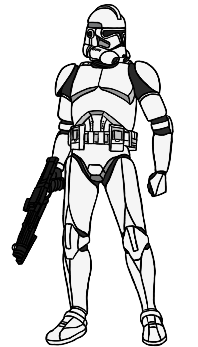 400x700 Phase Ii Clone Trooper Base By Pd Black Dragon