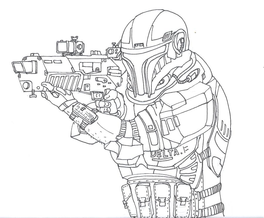 Clone Troopers Drawing at GetDrawings | Free download