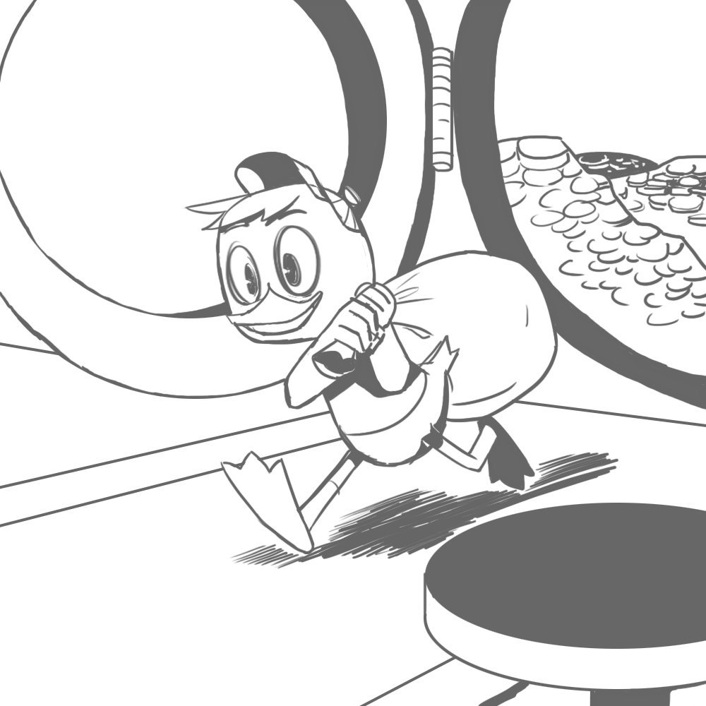 1000x1000 Jesse Soto Closed On Twitter Ducktales Story Drawing! Pretty