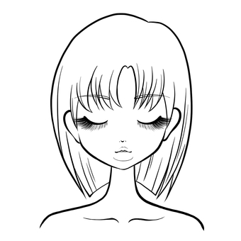 340x340 Free Cliparts Female, Line Drawing