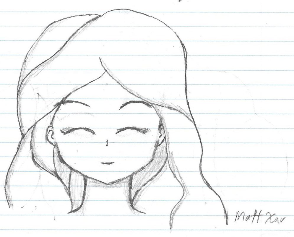 995x802 Sketch]eyes Closed By Mattxav