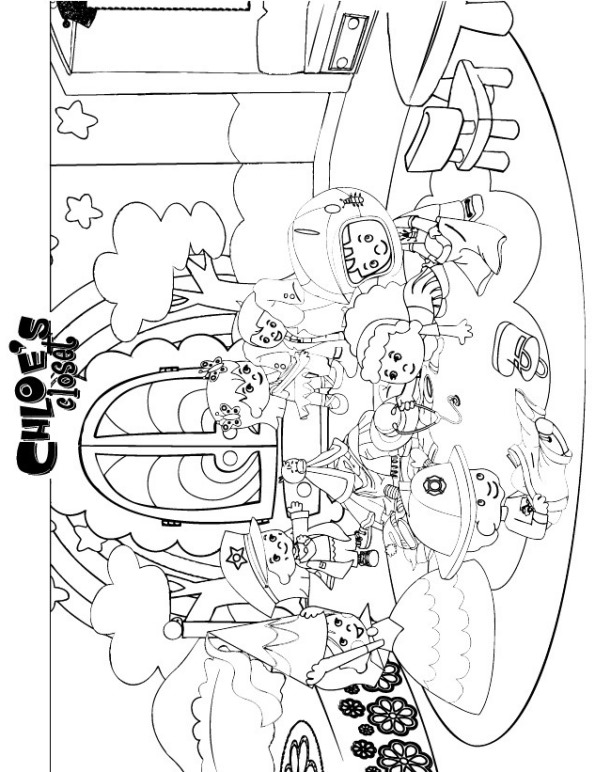 595x772 Kids N 26 Coloring Pages Of Chloes Closet