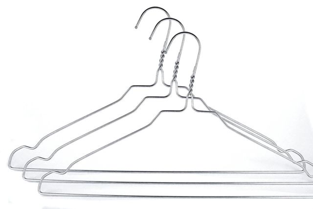640x427 Famyshop Quality Stainless Steel Metal Wire Clothes Hangers
