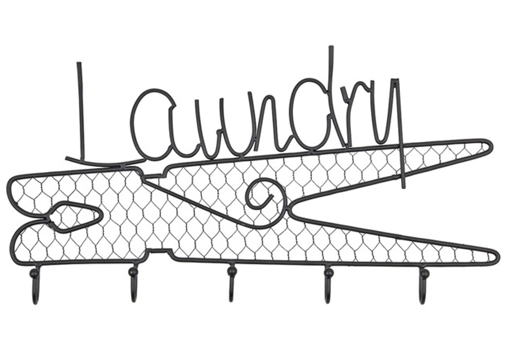 1000x700 Clothespin Hanger In Wall Coat Racks