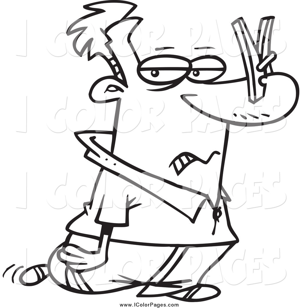 1024x1044 Clothespin On Nose Clipart