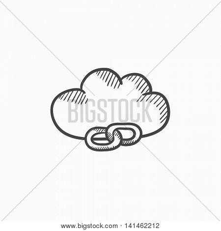 450x470 Cloud Computing Vector Sketch Icon Vector Amp Photo Bigstock