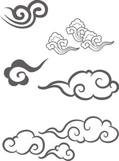 236x318 A Set Of Cloud Graphics In Oriental Style. Google Images, Cloud