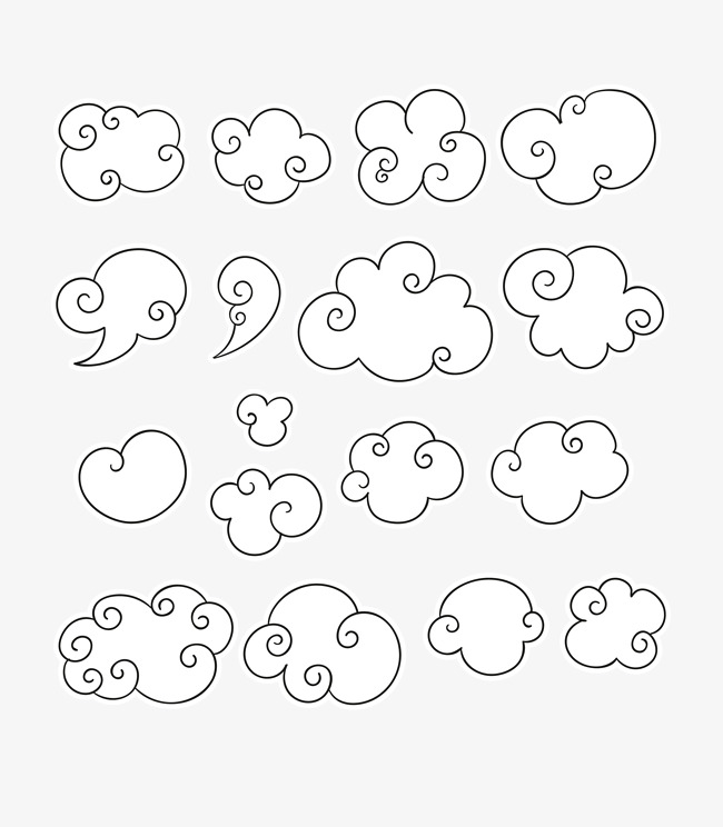 650x744 Cloud Sketch, The Weather, Cloud, Stroke Png And Vector For Free