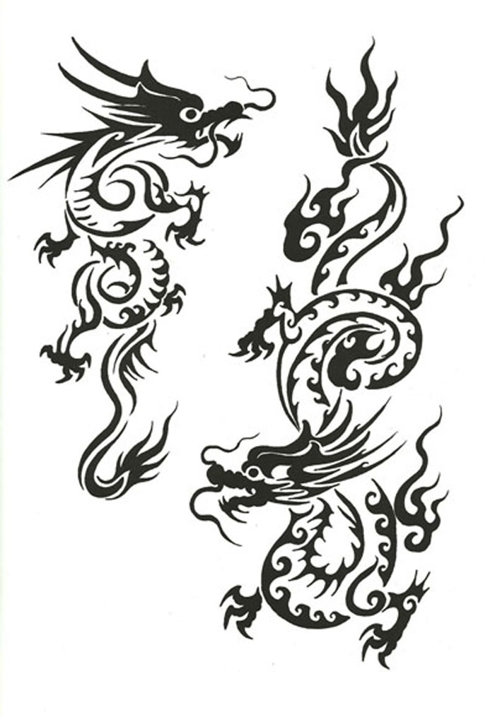 700x1015 Chinese Cloud Tattoo