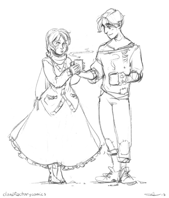 540x633 The Cloud Factory Tumblr Likes Artwork References