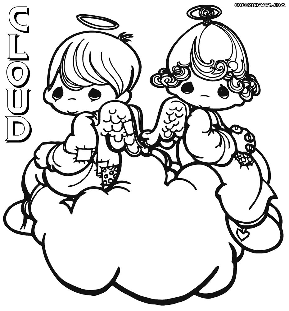 931x1000 Cloud Coloring Pages Coloring Pages To Download And Print