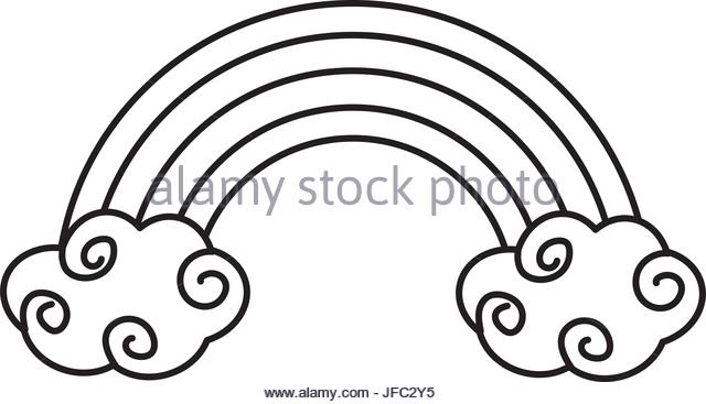 640x367 Cloud Line Drawing Stock Photos Amp Cloud Line Drawing Stock Images