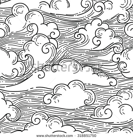 450x470 Cloud Line Stock Photos, Images, Amp Pictures Shutterstock
