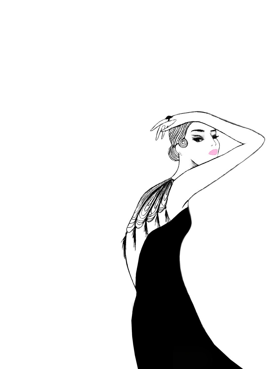 1083x1500 Storearoundthecorner Drawing Illustrations For Interiors Art