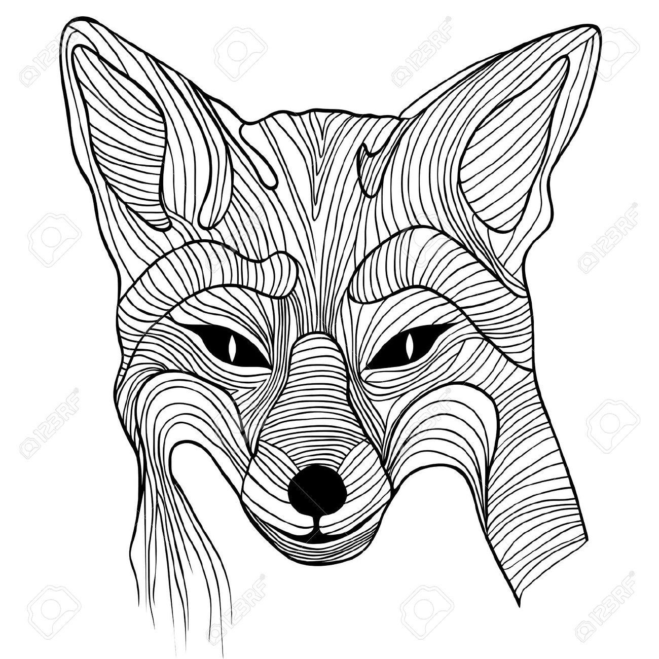 1300x1300 Fox Style Tattoo Ideas Drawing Art