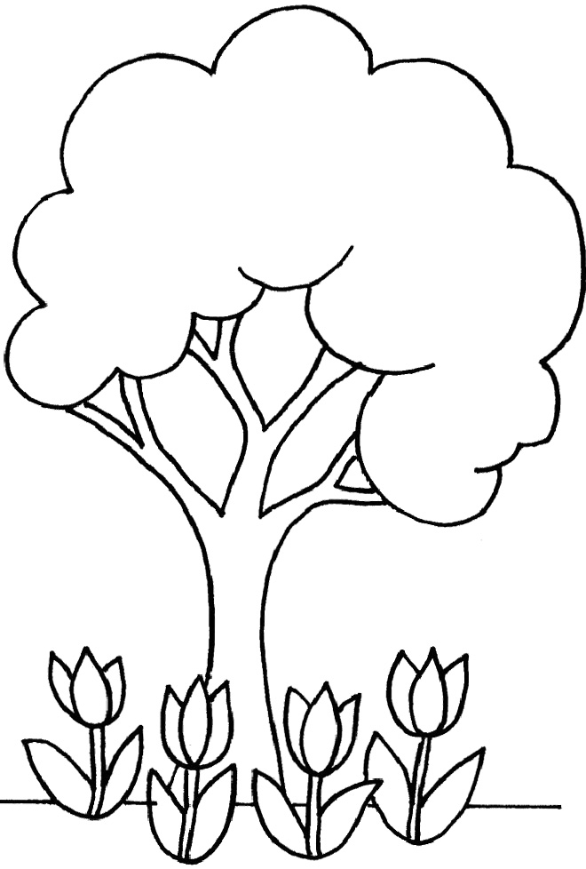 660x978 Flowers Drawing For Kids