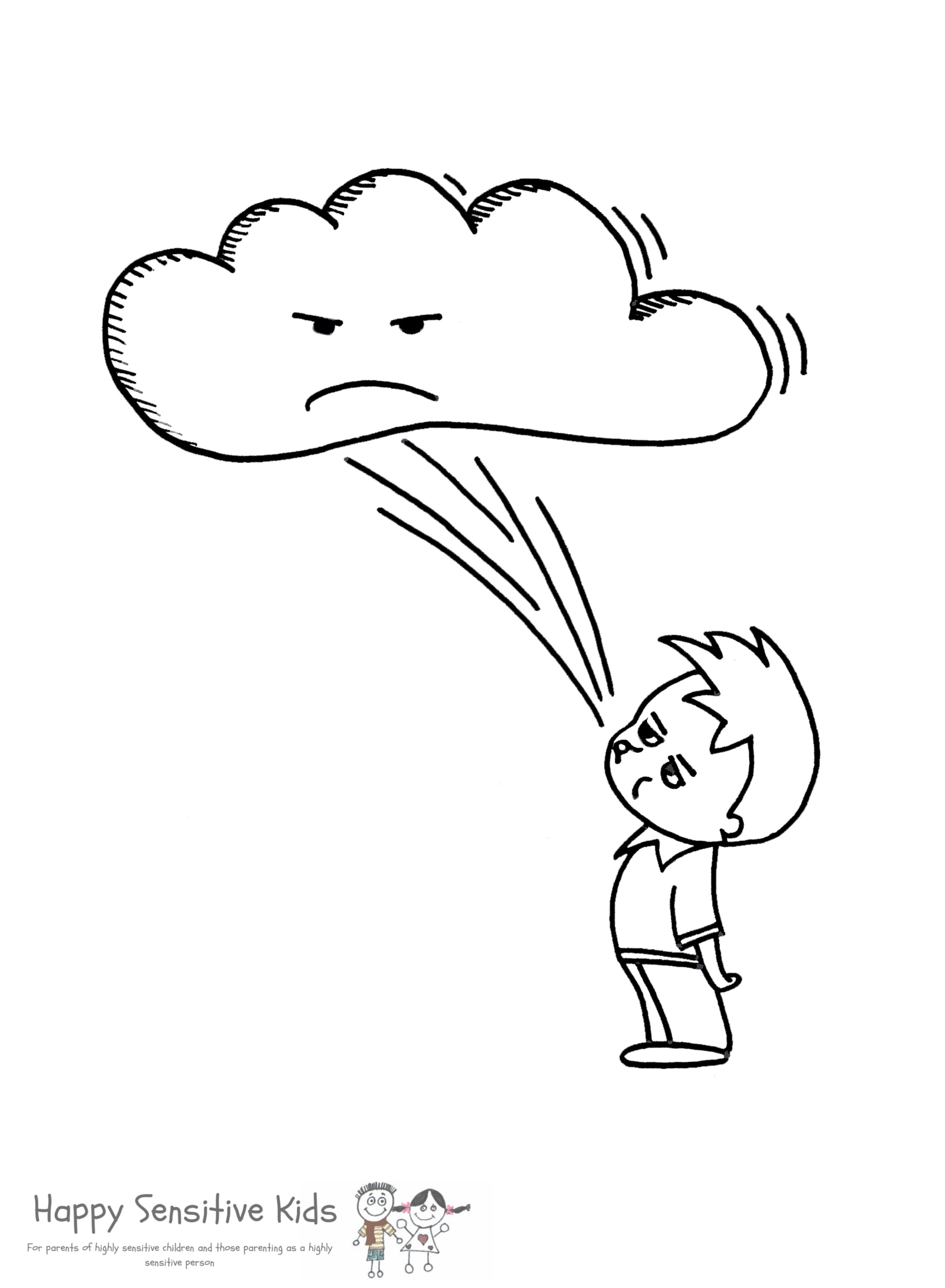 2321x3162 Put Your Worries On A Cloud A Meditation For Children Happy