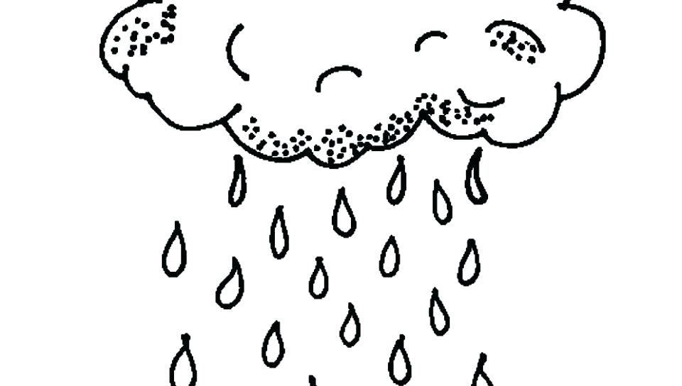 960x544 Coloring Pages Of Clouds