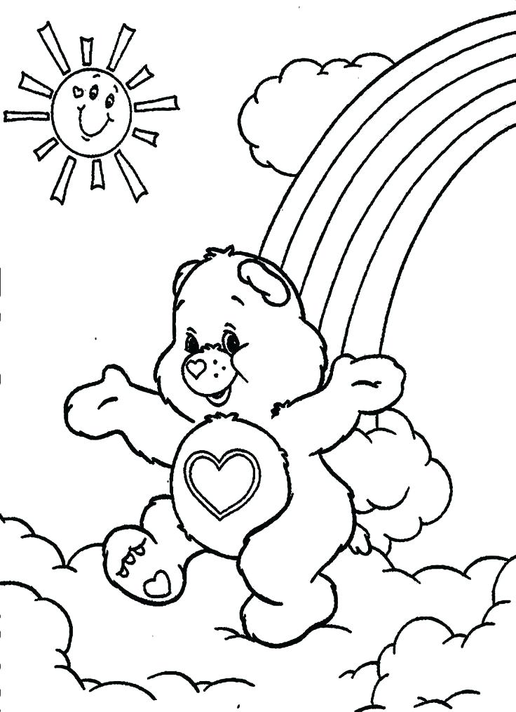 736x1014 Care Bears Coloring Books And Teddy Bear Printable Coloring Pages