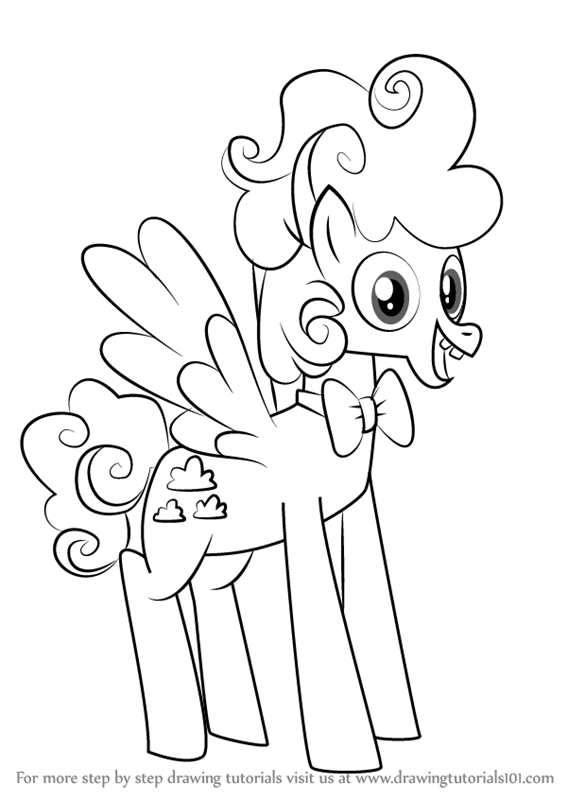 567x800 Learn How To Draw Fluffy Clouds From My Little Pony