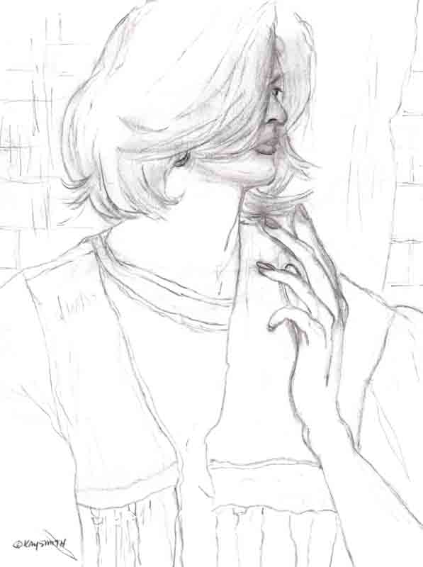 597x800 Pencil Original Art Paintings