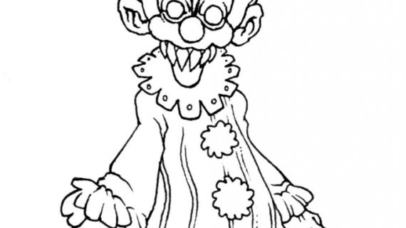 570x320 Drawings Of Scary Clowns How To Draw Scary Clowns Step Step