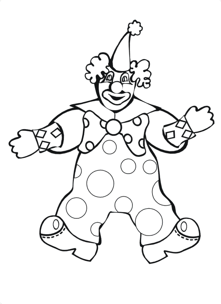 745x1024 Clown Pictures To Colour Many Interesting Cliparts