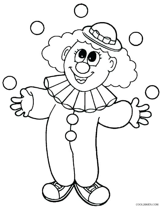 531x685 Scary Clown Coloring Pages Cortefocal.site