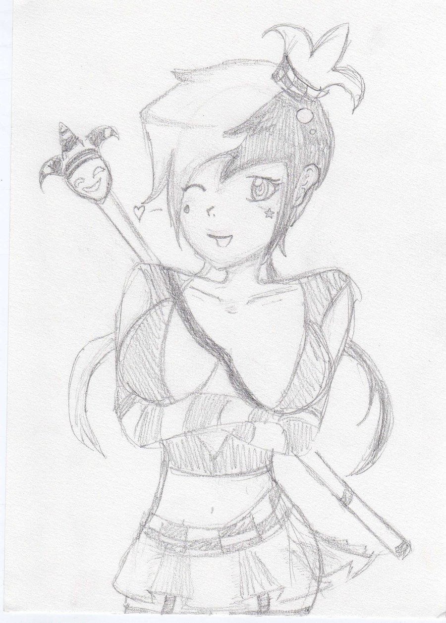 900x1258 Random Jester Clown Girl By Bustificator
