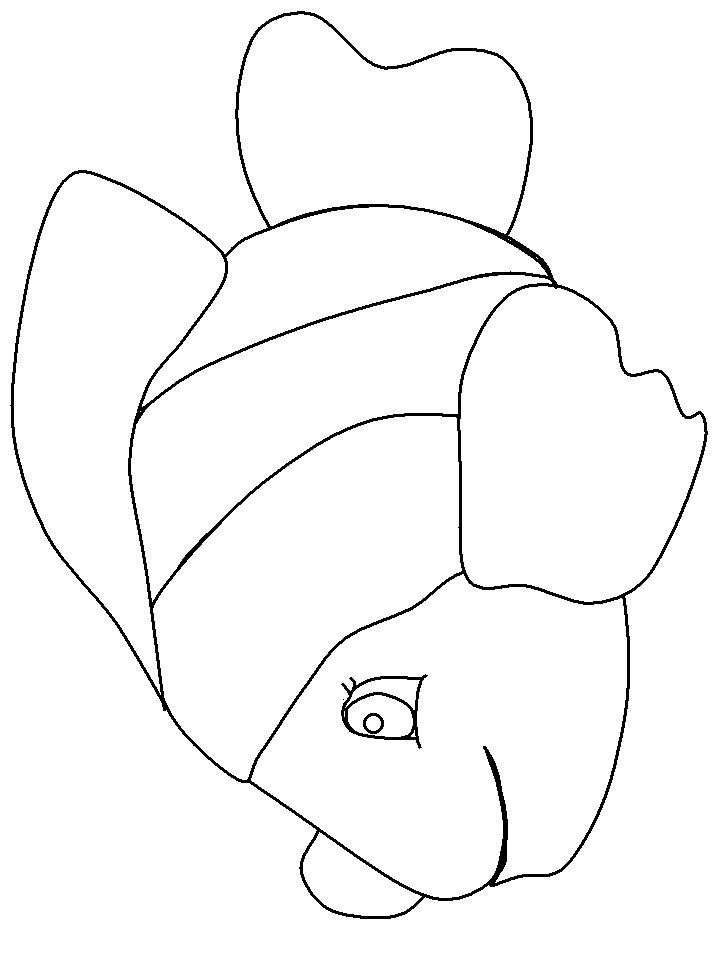 718x957 Clownfish Coloring