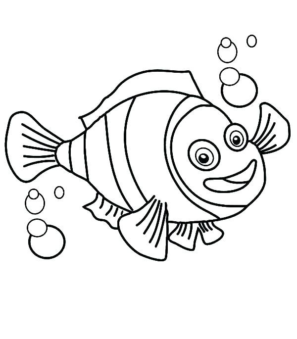 Clownfish Drawing at GetDrawings | Free download