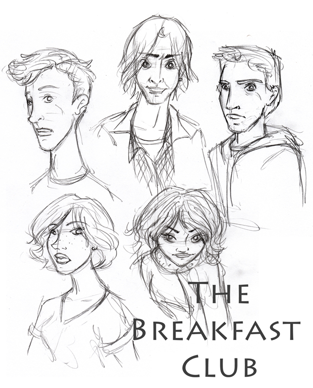 645x800 The Breakfast Club By C T Supahfly