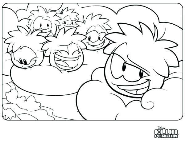 600x465 Club Penguin Coloring Pages Printablee Response To New P