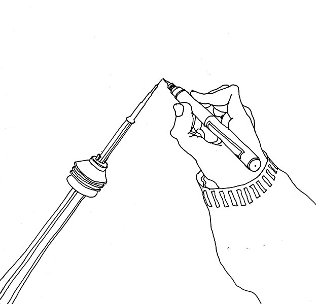 623x600 Drawing Clive Russell